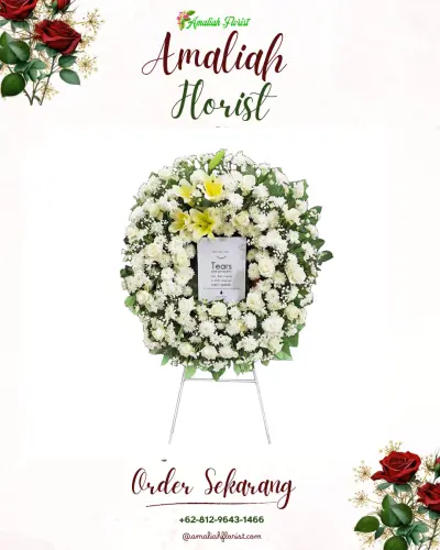 Krans Bunga Duka Cita di Payungan